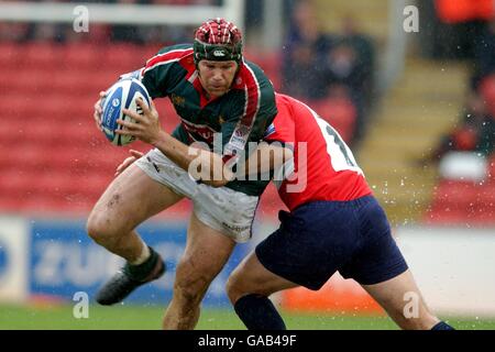 Rugby-Union - Zürich-- Viertel Finale - Leicester Tigers V Bristol Shogune Stockfoto