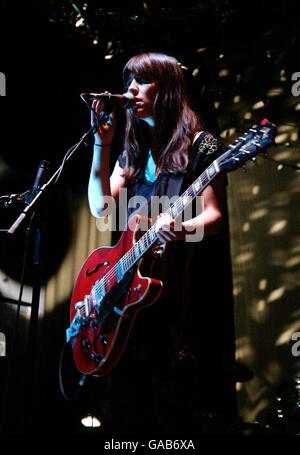 Feist in Konzert - London Stockfoto