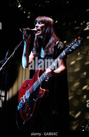 Feist in Konzert - London Stockfoto