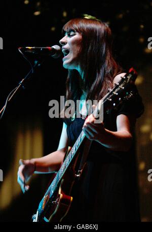 Feist in Konzert - London Stockfoto