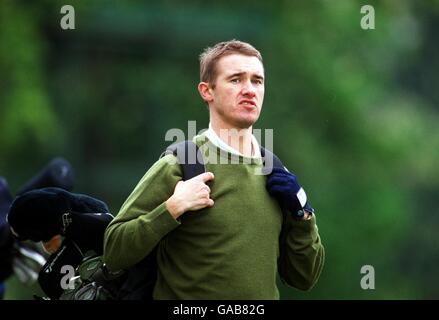 Golf - Celebrity Pro-Am - Der Belfry. Stephen Hendry Stockfoto