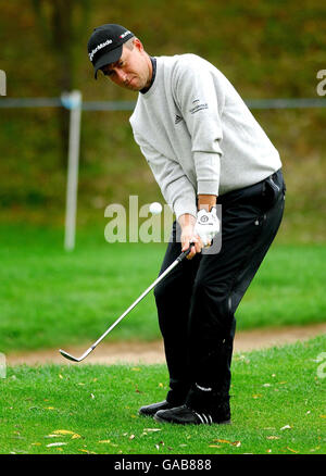 - Quinn Direct British Masters - Golftag zwei - Glockenturm Stockfoto