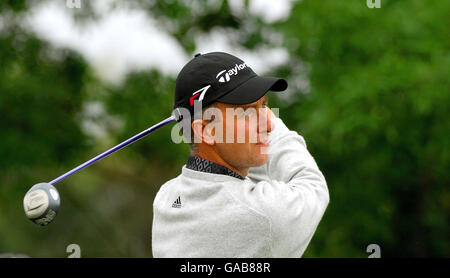 Golf - Quinn Direct British Masters - Tag Zwei - Der Belfry. Mark Foster aus England während der Quinn Direct British Masters am Belfry, Wilshaw, Sutton Coldfield. Stockfoto