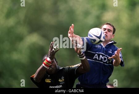 Rugby-Union - Zürich-- Viertel Finale - Sale Sharks V London Wasps Stockfoto