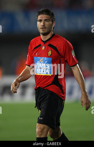 Fußball - Spanische Primera League - Mallorca gegen Valladolid - Estadio Son Moix. Berenguel Hector, Mallorca Stockfoto