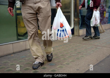 Tesco enthüllen Stoßstange Gewinne Stockfoto