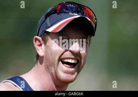 Cricket - England Net Session - Rangiri Dambulla International Cricket Stadium. England Kapitän Paul Collingwood während einer Nets-Session im Rangiri Dambulla International Cricket Stadium, Danbulla, Sri Lanka. Stockfoto