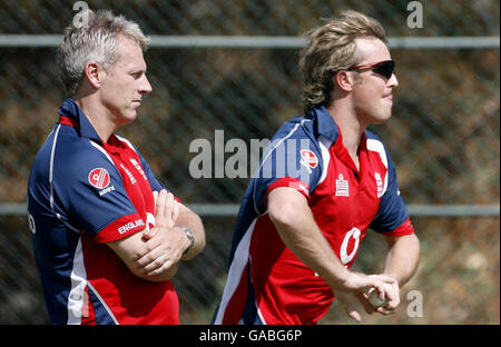 Cricket - England Net Session - Rangiri Dambulla internationalen Cricket-Stadion Stockfoto