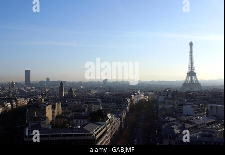 Travel Stock - Paris - Frankreich. Allgemeiner Blick auf Paris Stockfoto