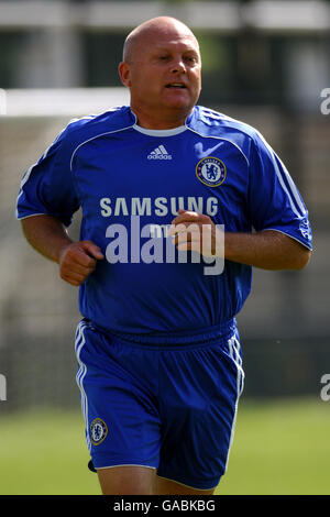 Fußball - Chelsea Old Boys gegen West Ham United Team of '86 - The Hub. Graham Wilkins, Chelsea Stockfoto