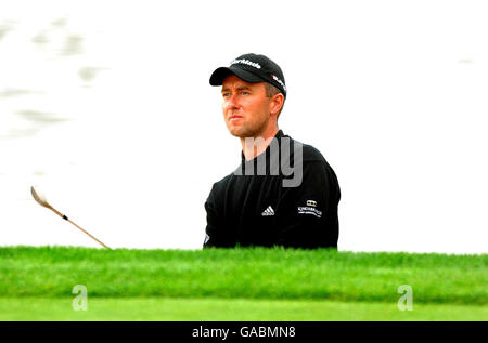 - Quinn Direct British Masters - Golftag vier - Glockenturm Stockfoto