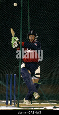 Cricket - England Übungsbeispiel - Rangiri Dambulla internationalen Cricket-Stadion Stockfoto