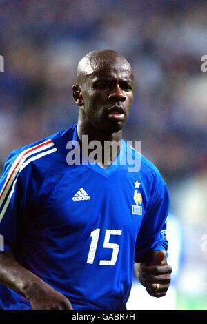 Fußball - FIFA Fußball-Weltmeisterschaft 2002 - Gruppe A - Frankreich / Senegal. Lilian Thuram, Frankreich Stockfoto