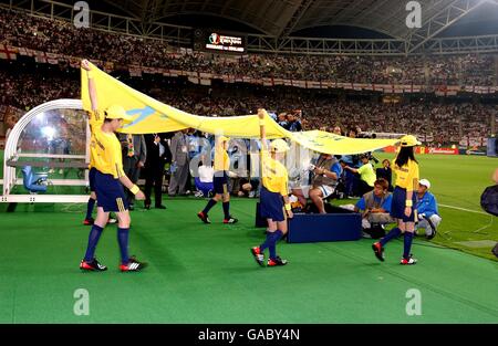 Fußball - FIFA World Cup 2002 - zweite Runde - Dänemark / England Stockfoto