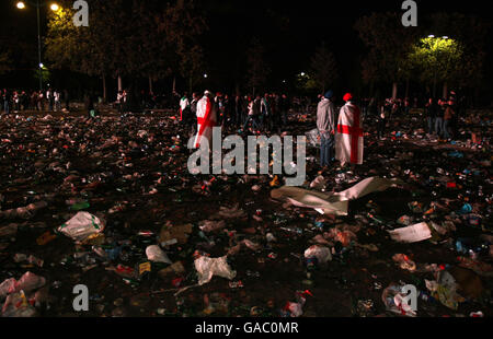 Rugby World Cup-Finale Stockfoto