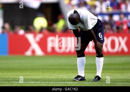 Fußball - FIFA World Cup 2002 - England V Brasilien - Viertel Finale Stockfoto