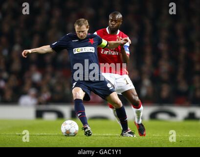 Fußball - UEFA Champions League - Gruppe H - Arsenal V Slavia Prag - Emirates Stadium Stockfoto