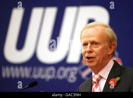 Ulster Unionist-Konferenz Stockfoto