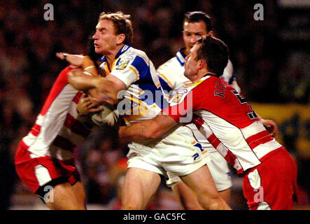 Rugby-League - Finale-Eliminator - Leeds Rhinos V Wigan Warriors - Headingley Carnegie Stockfoto