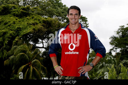 Cricket - England Photo Call - Kevin Pietersen - Colombo. Der englische Kevin Pietersen posiert im Team-Hotel in Colombo, Sri Lanka. Stockfoto