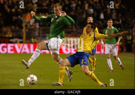 Fußball - Europameisterschaft 2008-Qualifikation - Gruppe F - Schweden V Nordirland - Rasunda Stadion Stockfoto