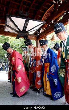 Fußball - Weltmeisterschaft 2002 - auch in bezüglicht, Japan Stockfoto