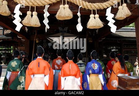 Fußball - Weltmeisterschaft 2002 - auch in bezüglicht, Japan Stockfoto