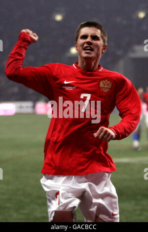 Fußball - Europameisterschaft 2008-Qualifikation - Gruppe E - Russland V England - Luzhniki-Stadion Stockfoto