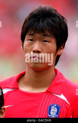 Fußball – FIFA Fußball-Weltmeisterschaft 2002 – Gruppe D – Republik Korea – USA. Ji Sung Park, Korea Stockfoto