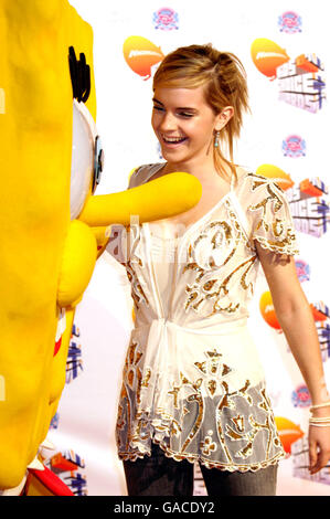 Emma Watson kommt für die Nickelodeon Kids Choice Awards bei Excel in Docklands, East London, an. Stockfoto