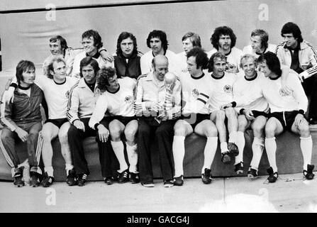 Fußball - WM - Bundesrepublik Deutschland 1974 Stockfoto