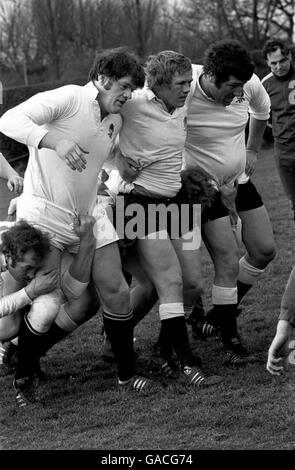 Rugby-Union - Five Nations Championship - England / Irland - England Ausbildung Stockfoto