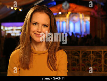 Kelly Preston in der Scientology-Kirche Stockfoto