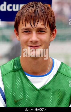 Fußball - FIFA Fußball-Weltmeisterschaft 2002 - Gruppe H - Belgien gegen Russland. Dmitri Sychev, Russland Stockfoto