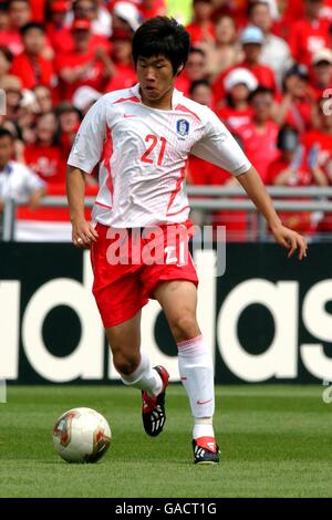 Fußball - Fifa World Cup 2002 - Viertel-Finale - Spanien / Republik Korea Stockfoto