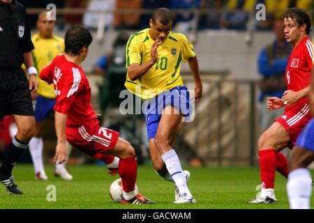 Fußball - FIFA World Cup 2002 - Semi Final - Brasilien V Türkei Stockfoto