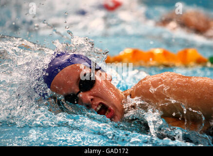 Schwimmen - 3. FINA-Schwimmweltcup - Sydney Olympic Park Aquatic Centre. Die britische Joanne Jackson in Aktion während der 400-m-Freistil der Frauen Stockfoto