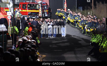 Lager-blaze Stockfoto