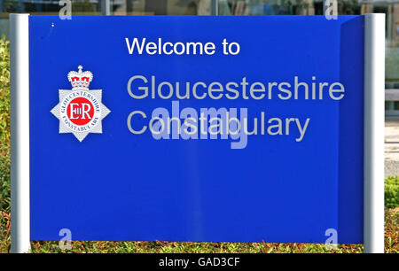 Gloucestershire Polizeipräsidium Stockfoto