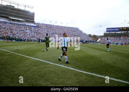 Fußball - Weltmeisterschaft USA 1994 - Gruppe D - Argentinien V Nigeria - Foxboro Stadion Stockfoto