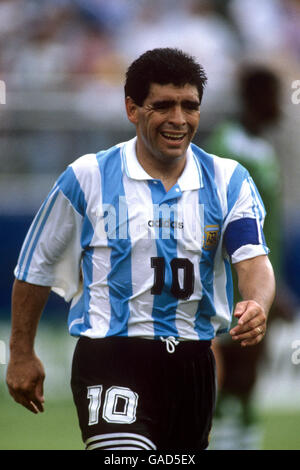Fußball - Weltmeisterschaft USA 1994 - Gruppe D - Argentinien V Nigeria - Foxboro Stadion Stockfoto