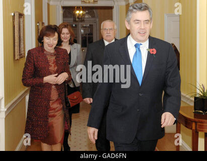 Präsident der Tschechischen Republik besucht UK Stockfoto