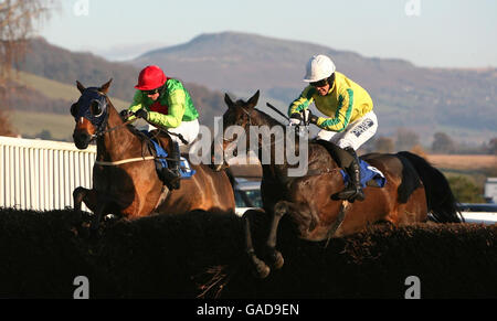 Pferderennen Sie-Ludlow Rennbahn Stockfoto