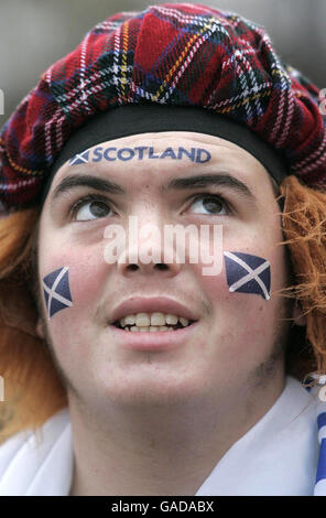 Schottland-fans Stockfoto