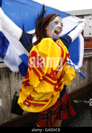 Schottland-fans Stockfoto