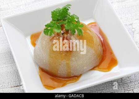 BA wan, Bawan, taiwanesische Mega Knödel, Suppen Stockfoto