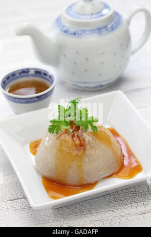 BA wan, Bawan, taiwanesische Mega Knödel, Suppen Stockfoto