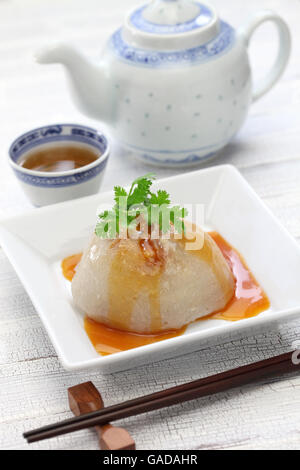 BA wan, Bawan, taiwanesische Mega Knödel, Suppen Stockfoto