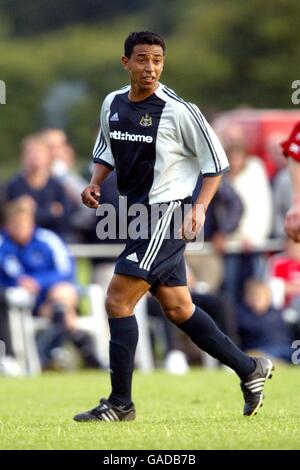 Fußball - freundlich - De Tubanters Enschede / Newcastle United. Nolberto Solano, Newcastle United Stockfoto