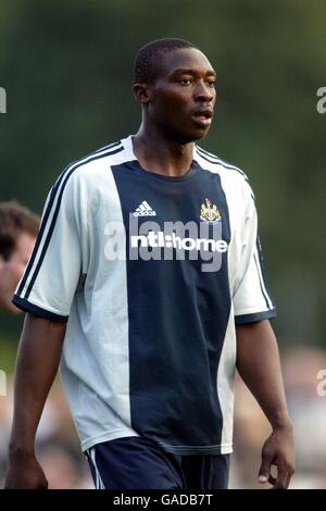 Fußball - freundlich - De Tubanters Enschede / Newcastle United. Shola Ameobi, Newcastle United Stockfoto